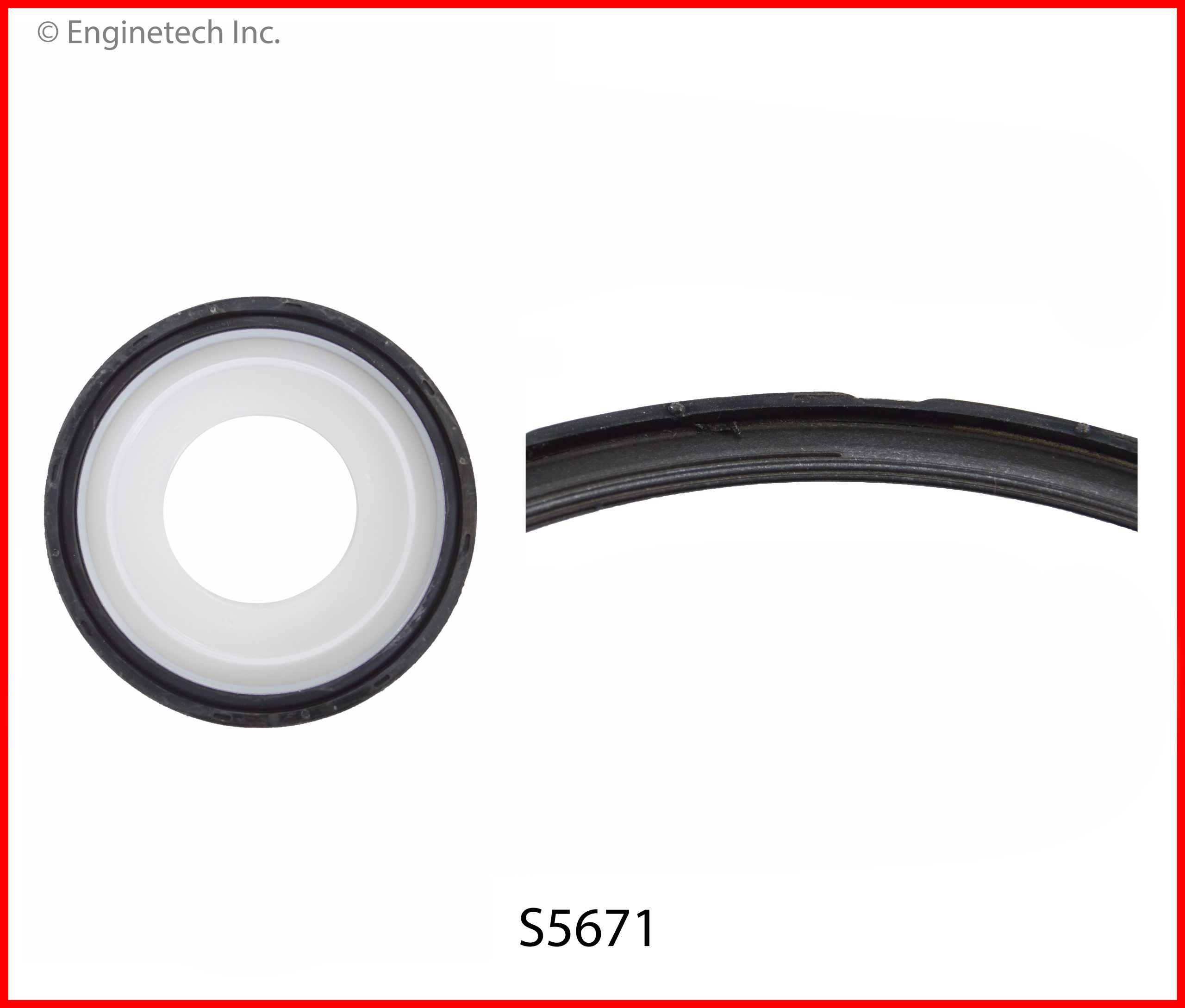 Enginetech S5671 Rear Main Seal
