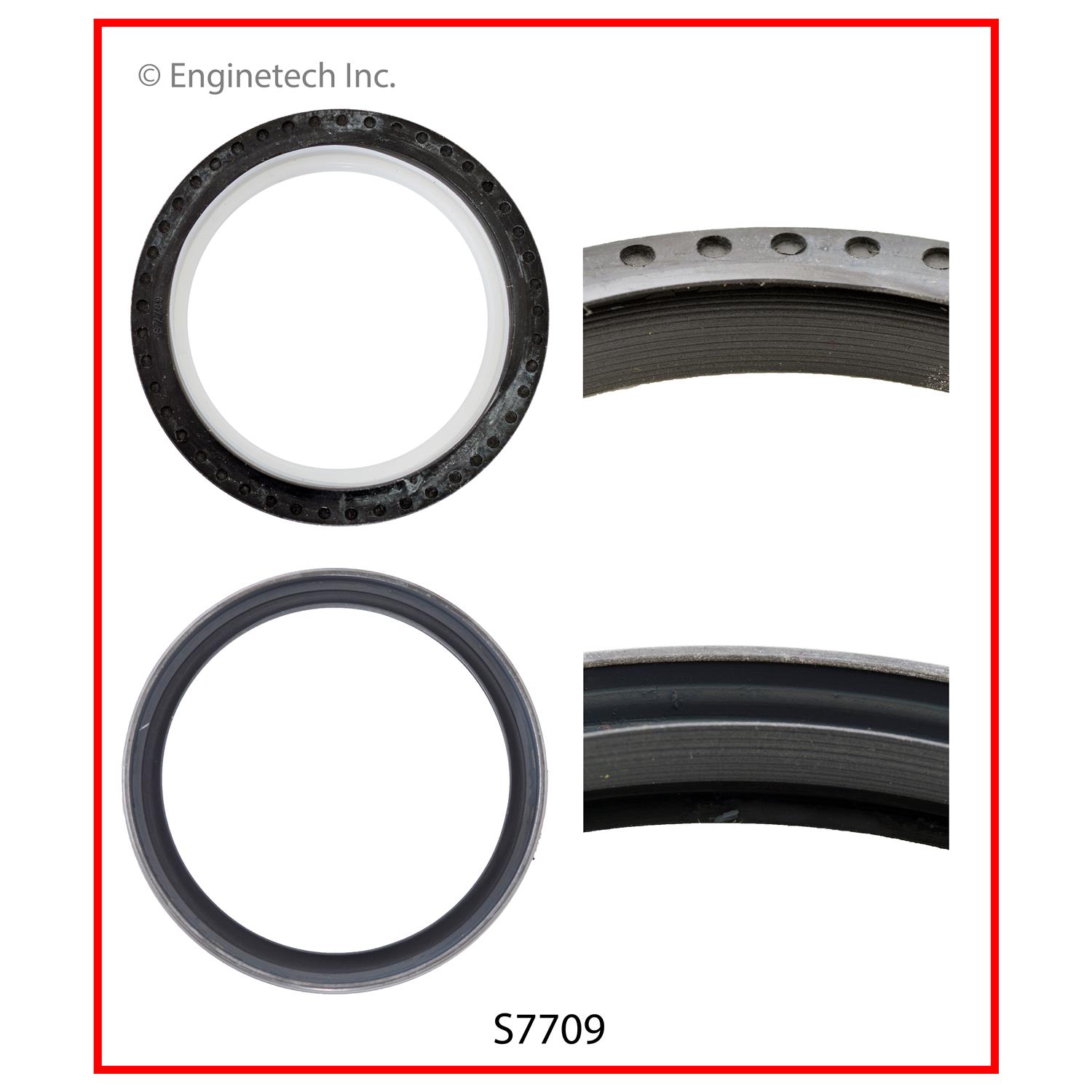 Enginetech S7709 Rear Main Seal
