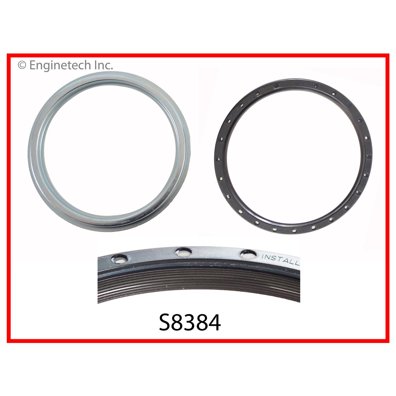 Enginetech S8384 Rear Main Seal