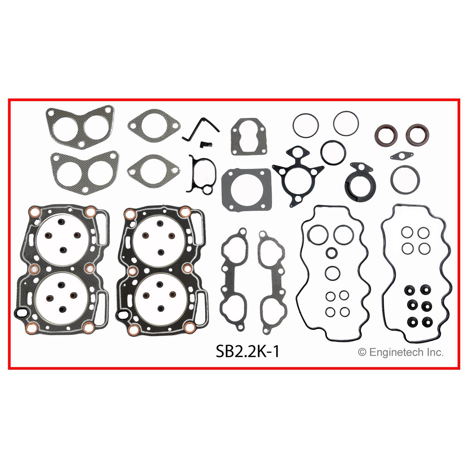 Enginetech SB2.2K-1 Gasket Set - Full