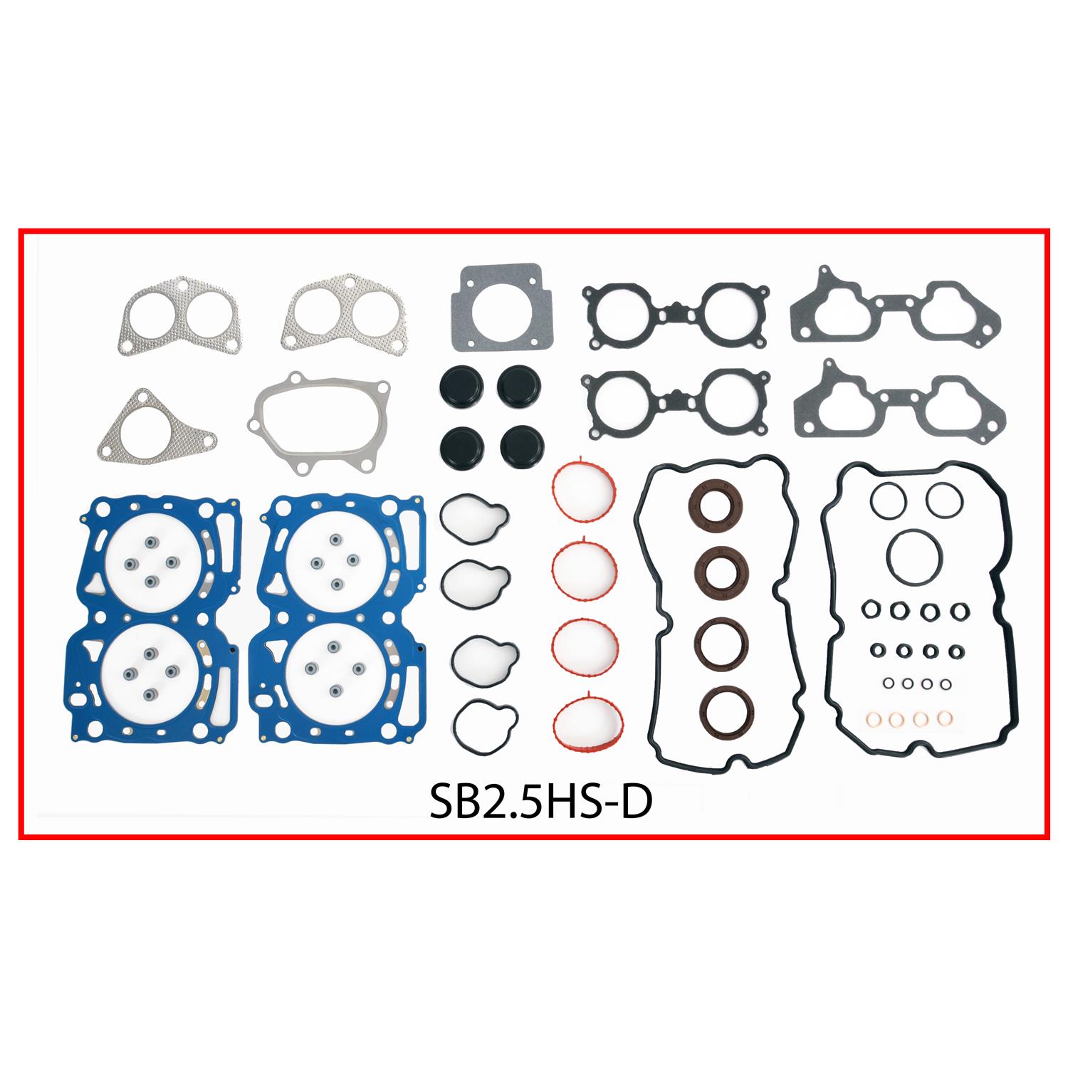 Enginetech SB2.5HS-DWB Gasket Set - Head