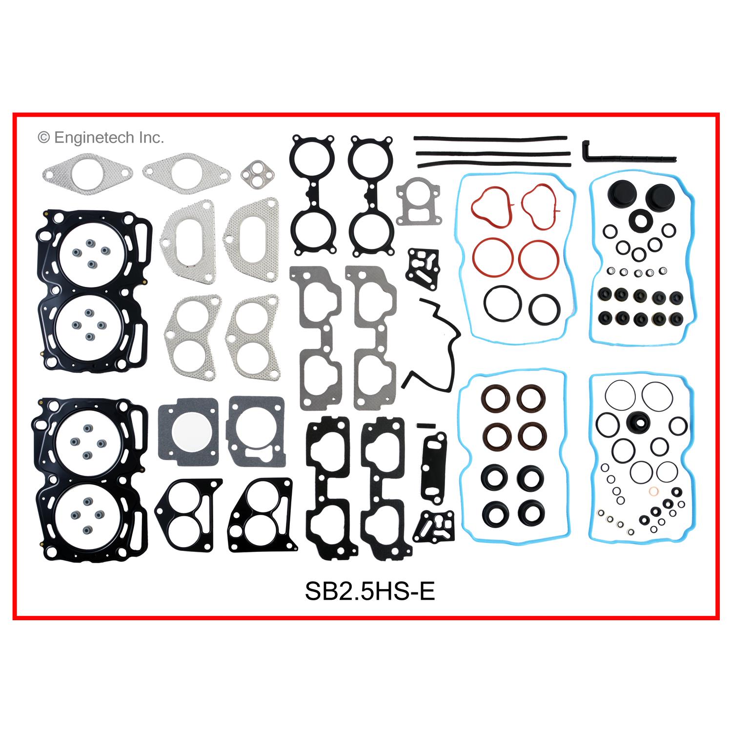 Enginetech SB2.5HS-EWB Gasket Set - Head