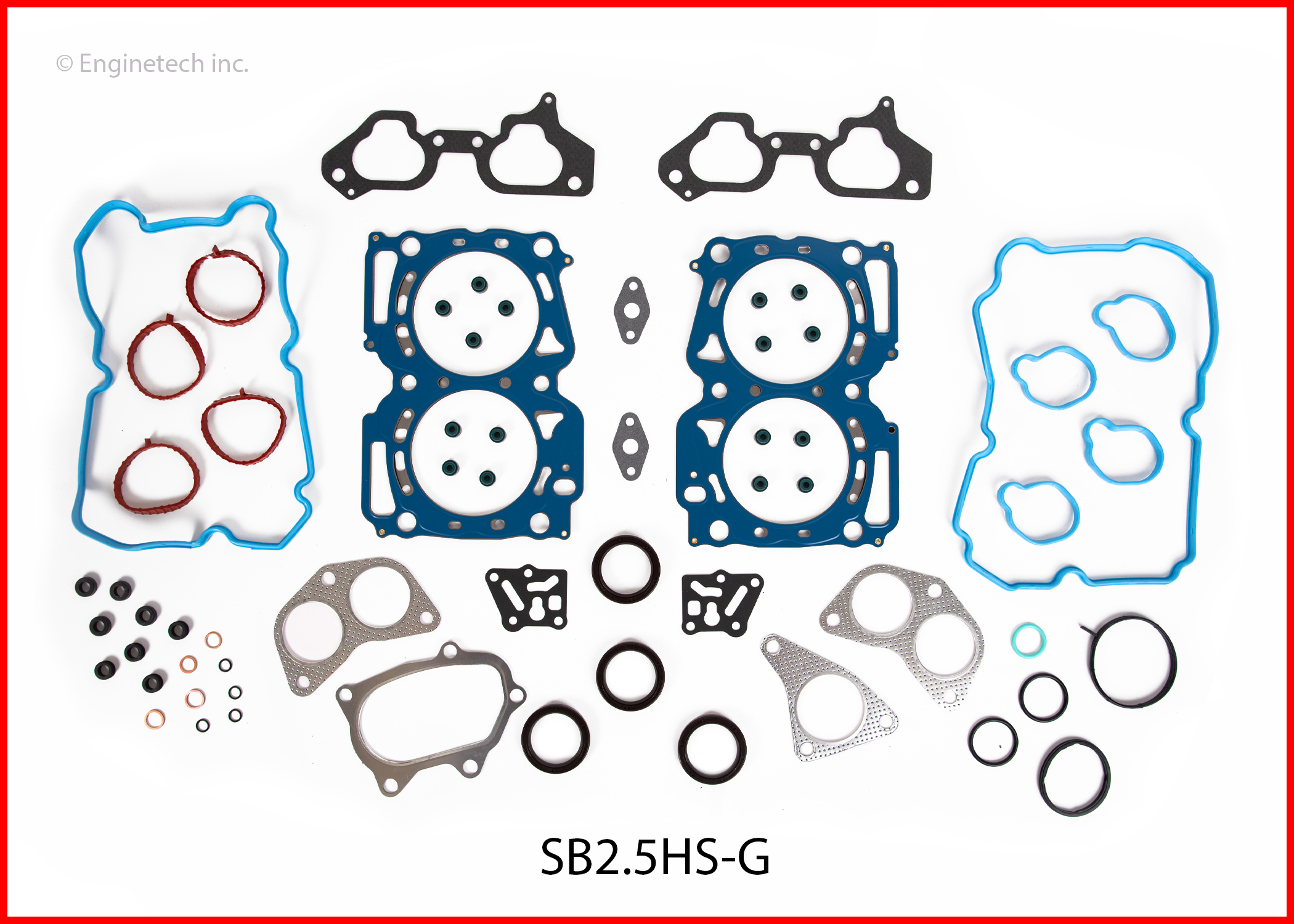 Enginetech SB2.5HS-G Gasket Set - Head
