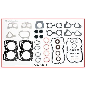 Enginetech SB2.5K-3 Gasket Set - Full