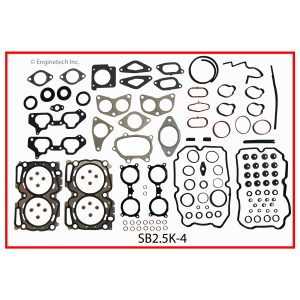 Enginetech SB2.5K-4 Gasket Set - Full