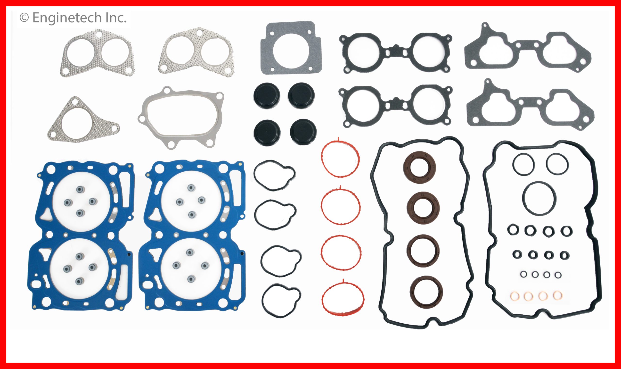 Enginetech SB2.5K-5 Gasket Set - Full