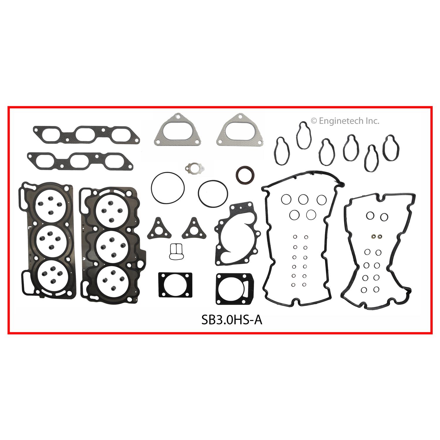 Enginetech SB3.0HS-A Gasket Set - Head