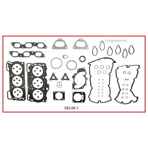 Enginetech SB3.0K-1 Gasket Set - Full