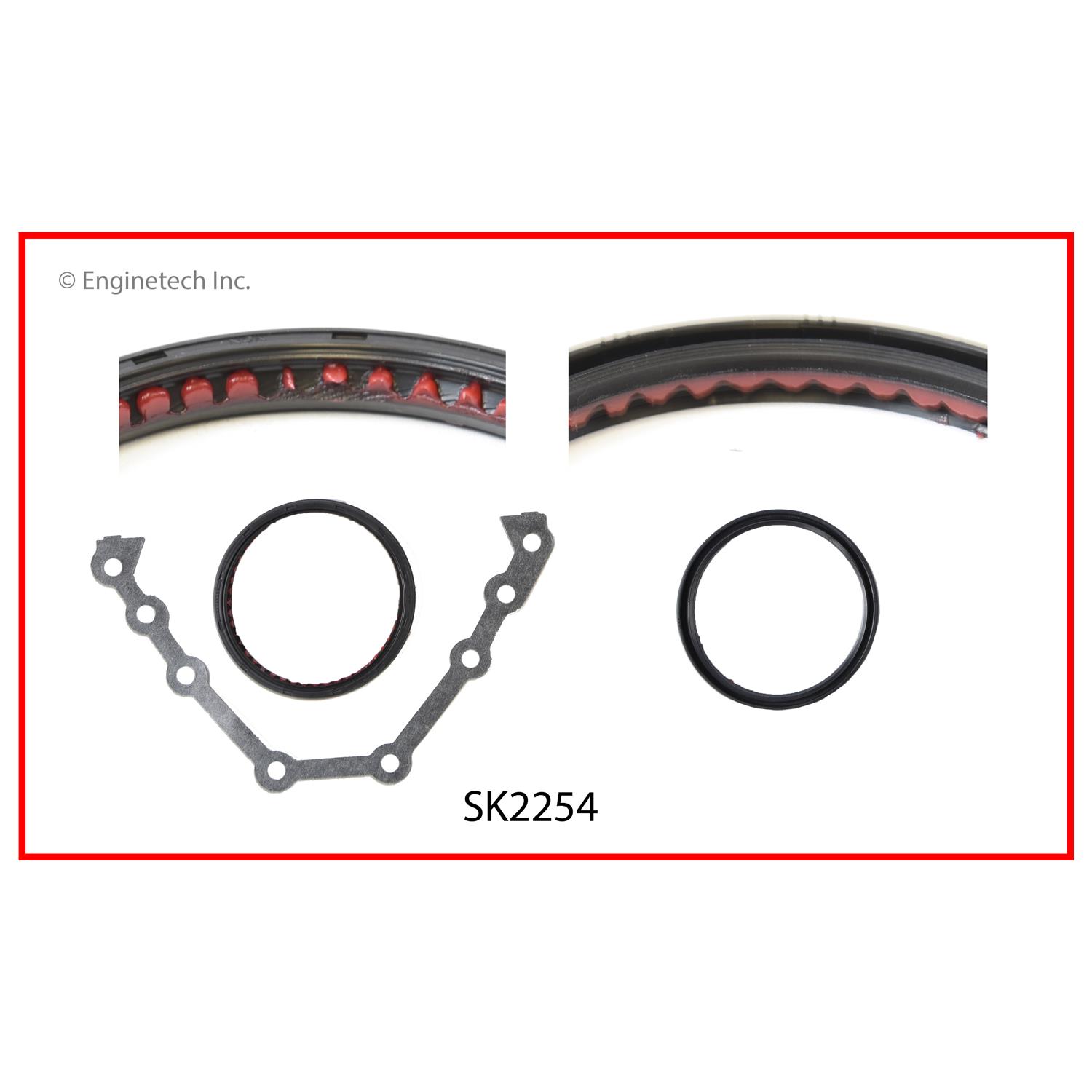 Enginetech SK2254 Rear Main Seal