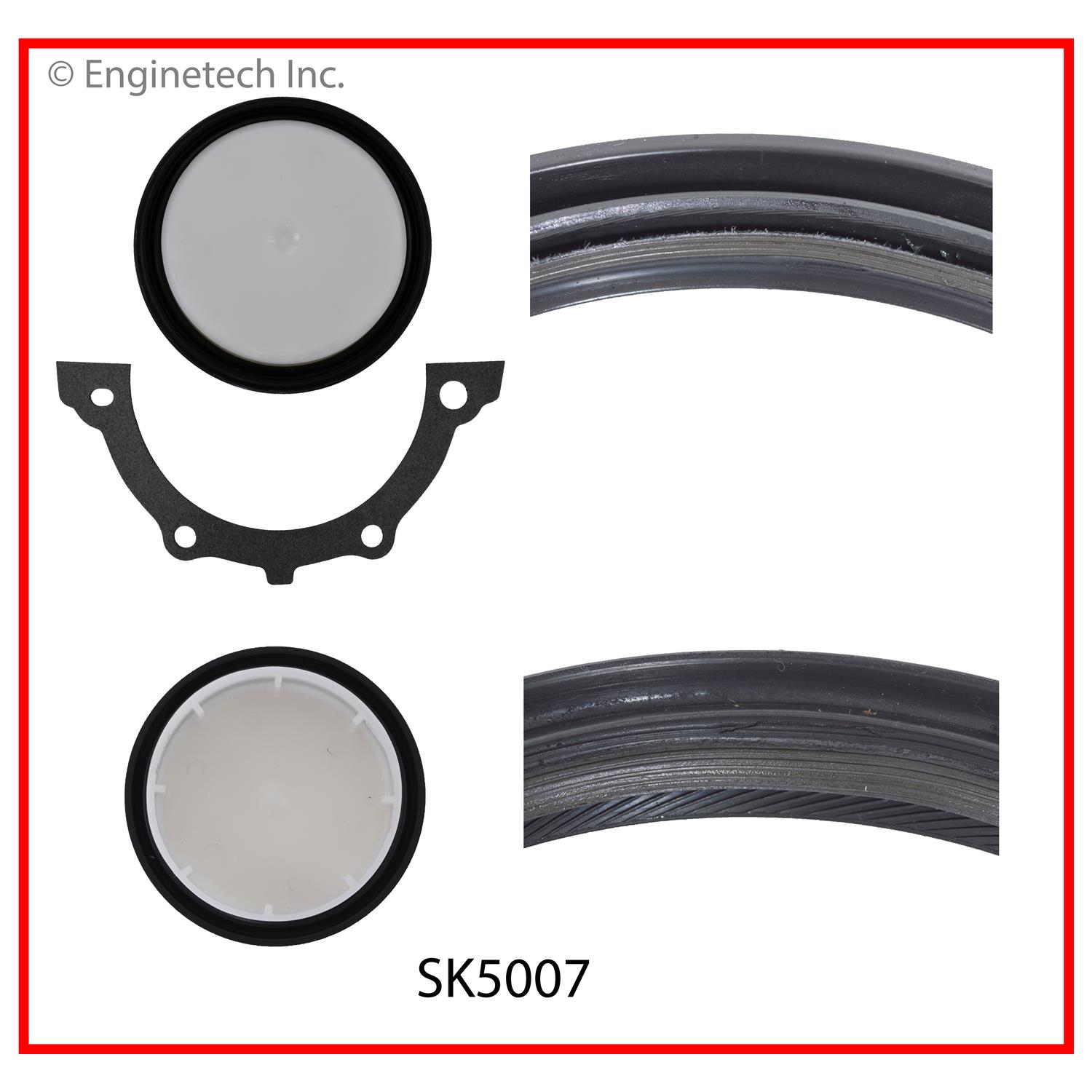 Enginetech SK5007 Rear Main Seal