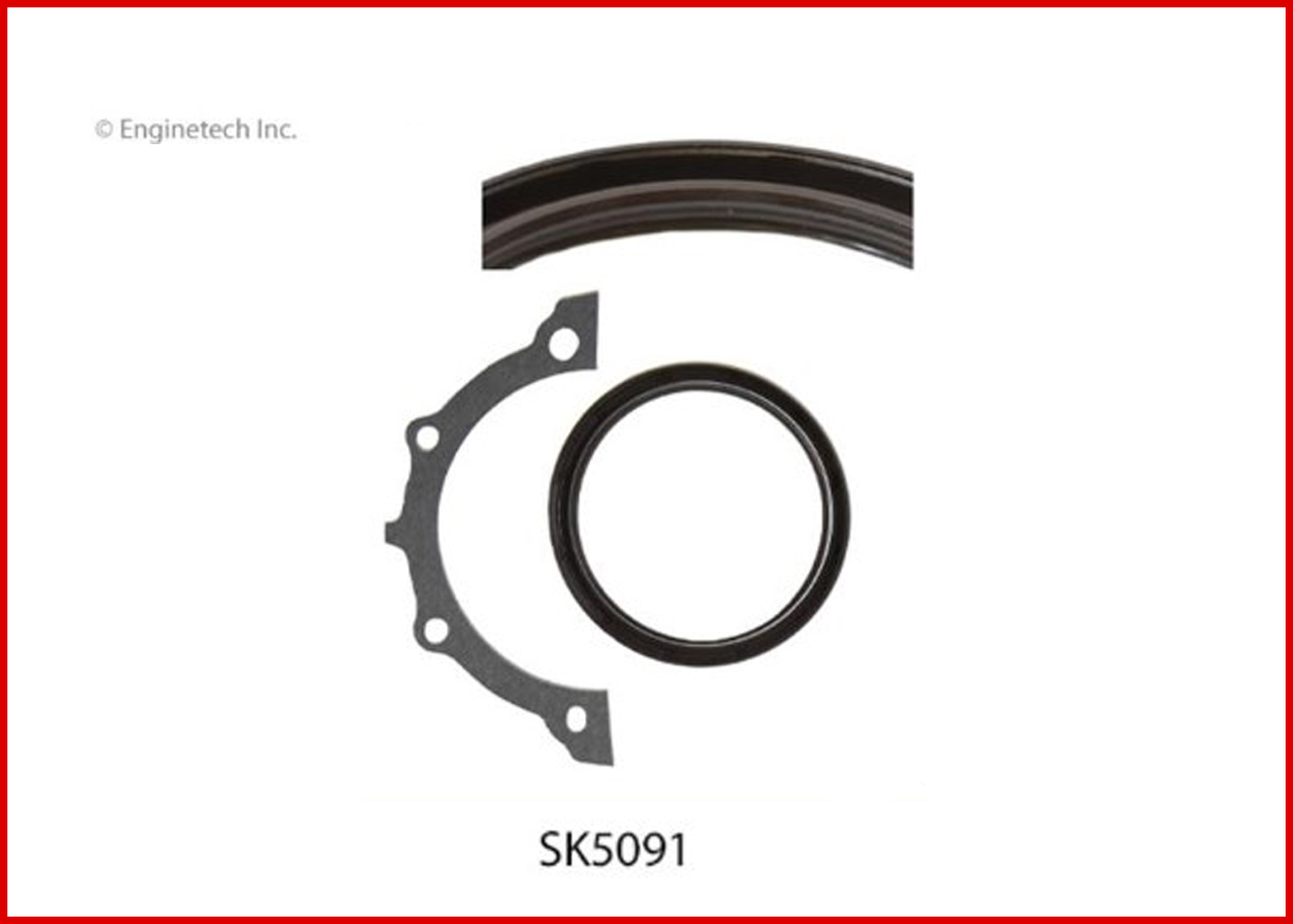 Enginetech SK5091 Rear Main Seal