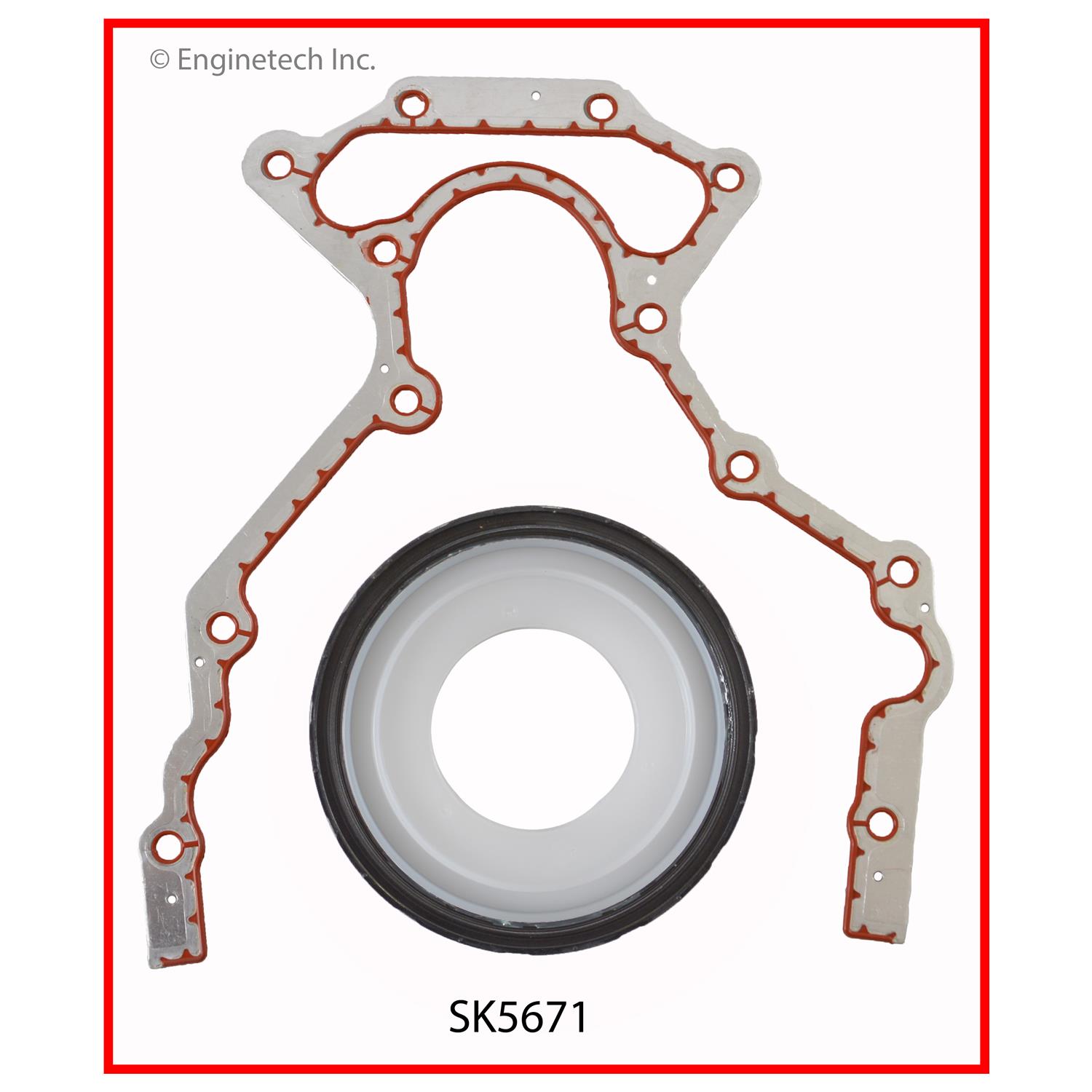 Enginetech SK5671 Rear Main Seal