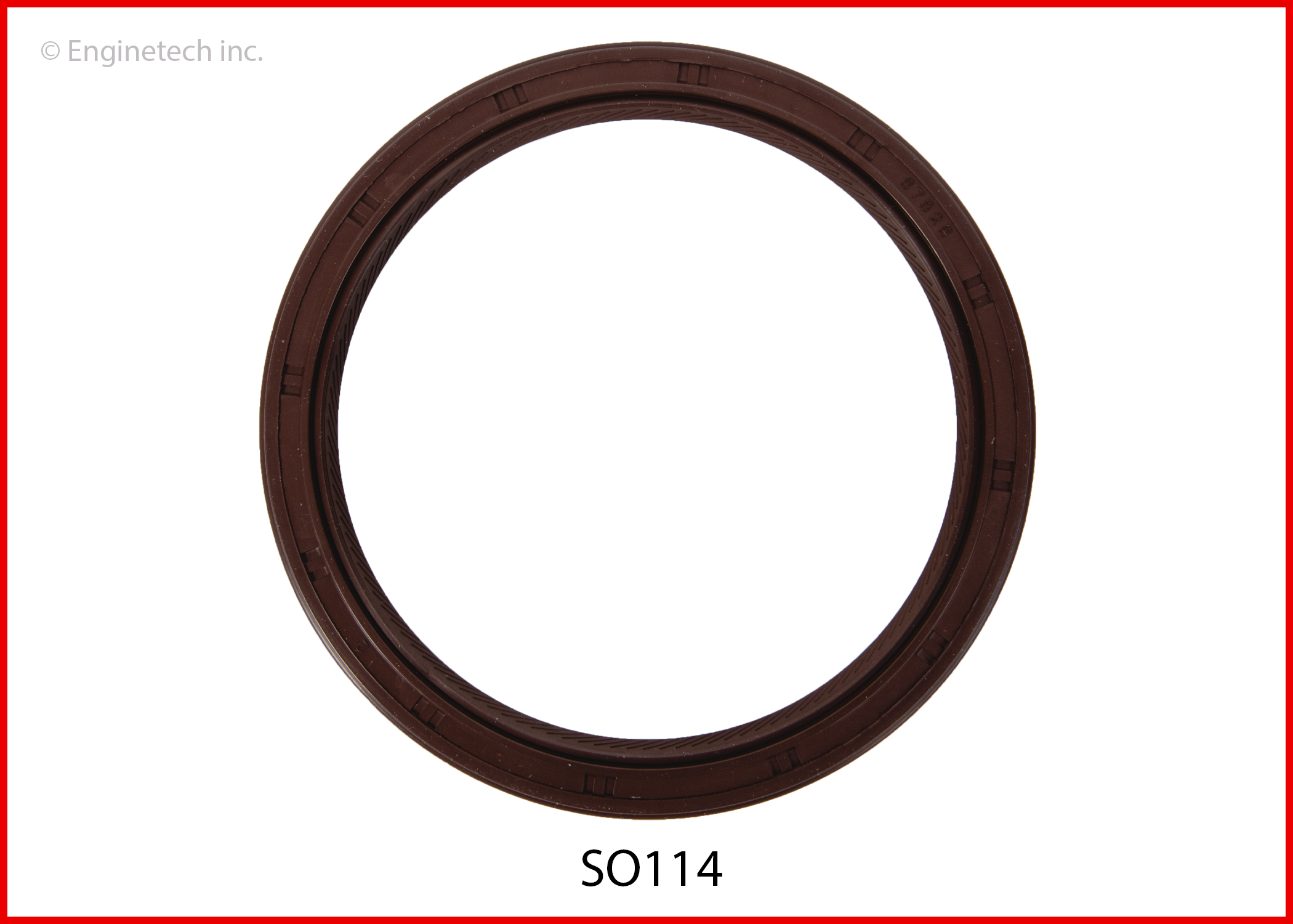 Enginetech S0114 Rear Main Seal