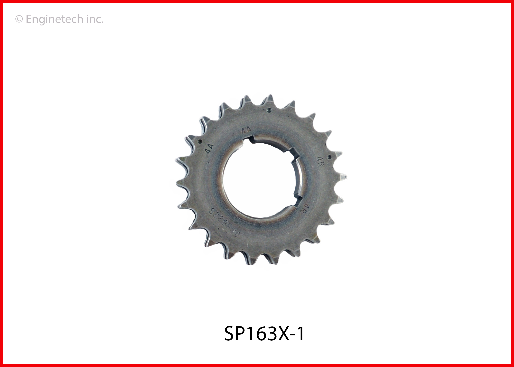Enginetech SP163X-1 Timing Gear - Crank