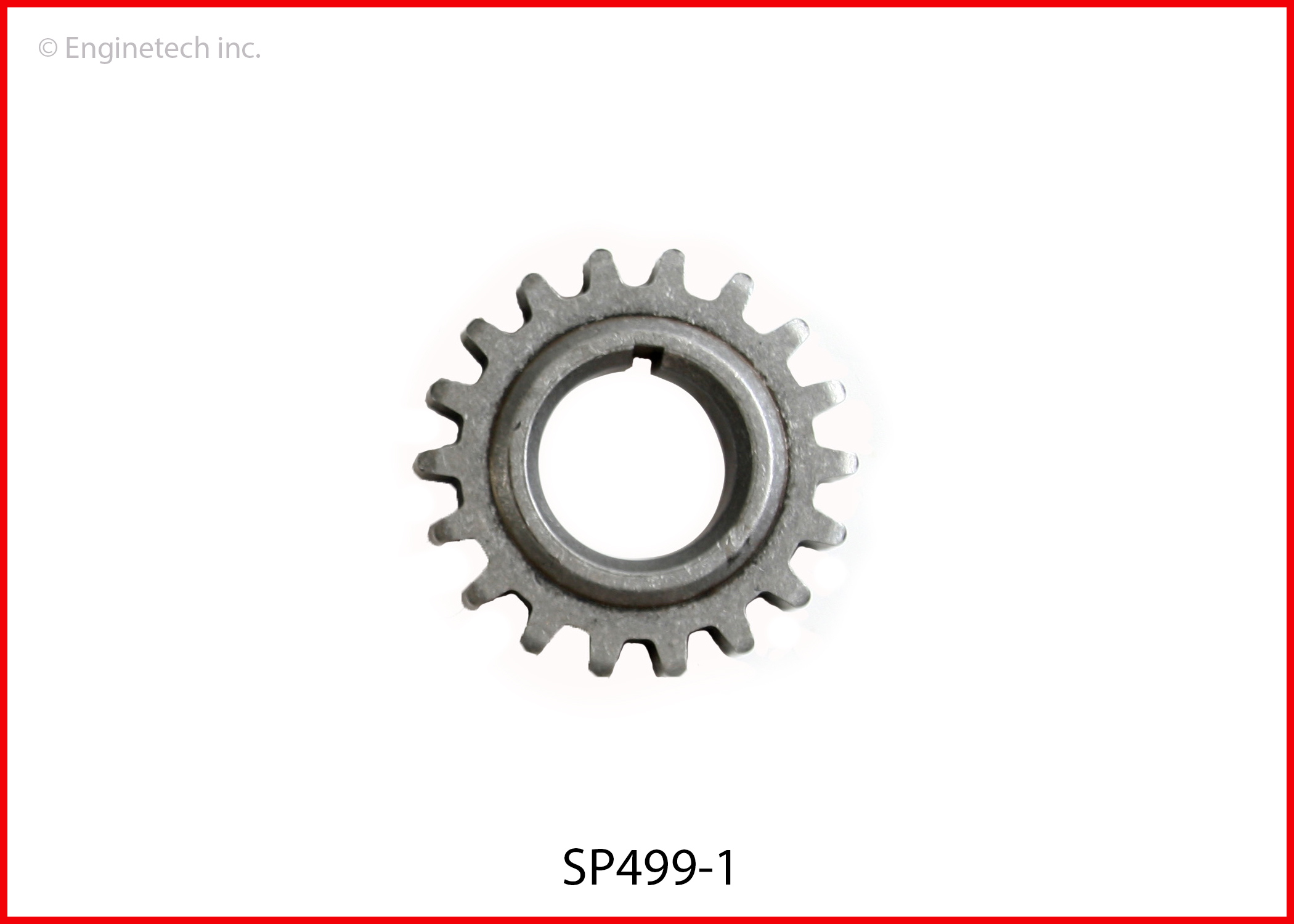 Enginetech SP499-1 Timing Gear - Crank