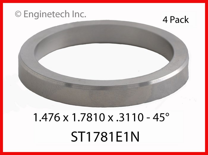 Enginetech ST1781E1N Valve Seat - Set of 4
