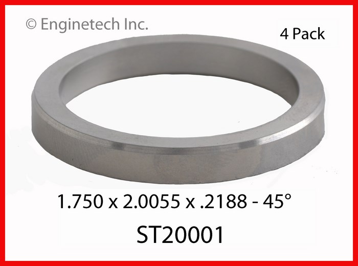 Enginetech ST20001 Valve Seat - Set of 4