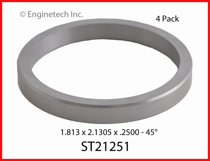 Enginetech ST21251 Valve Seat - Set of 4