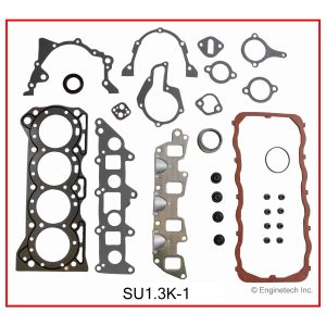Enginetech SU1.3K-1 Gasket Set - Full