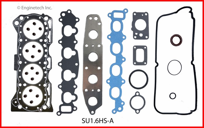 Enginetech SU1.6HS-A Gasket Set - Head