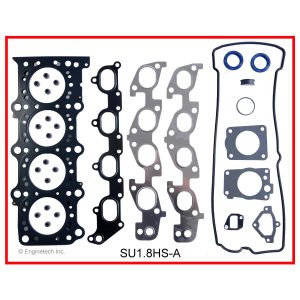 Enginetech SU1.8HS-A Gasket Set - Head