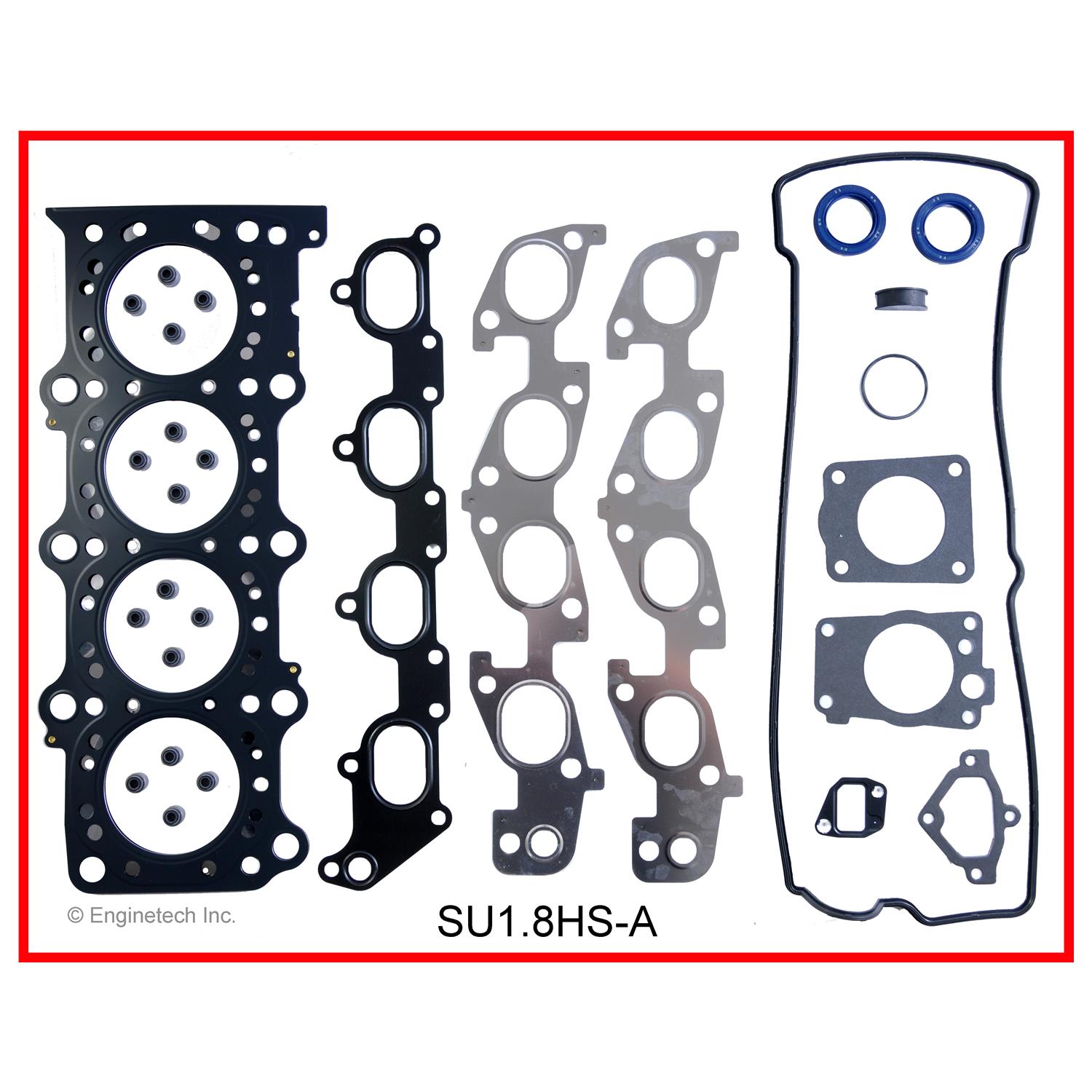 Enginetech SU1.8HS-A Gasket Set - Head