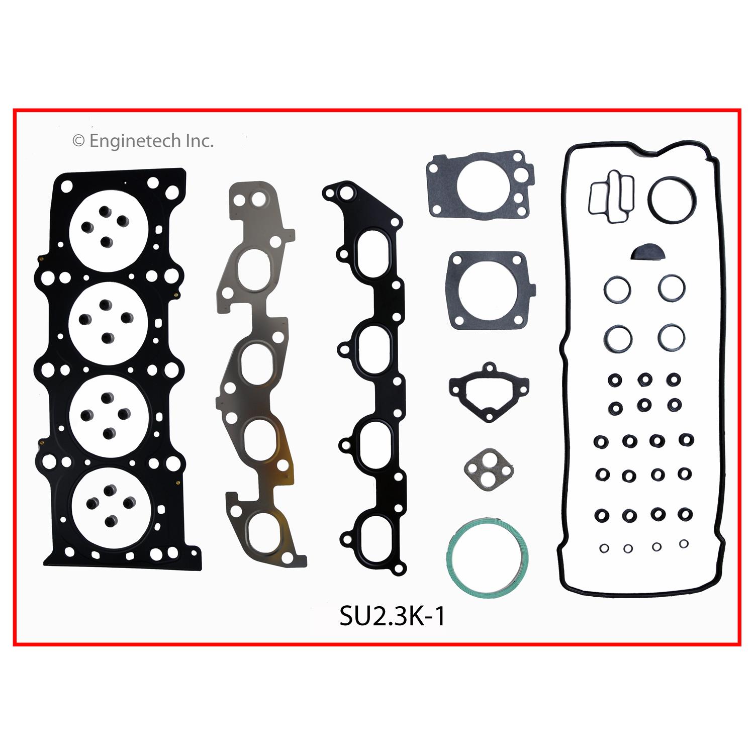 Enginetech SU2.3K-1 Gasket Set - Full