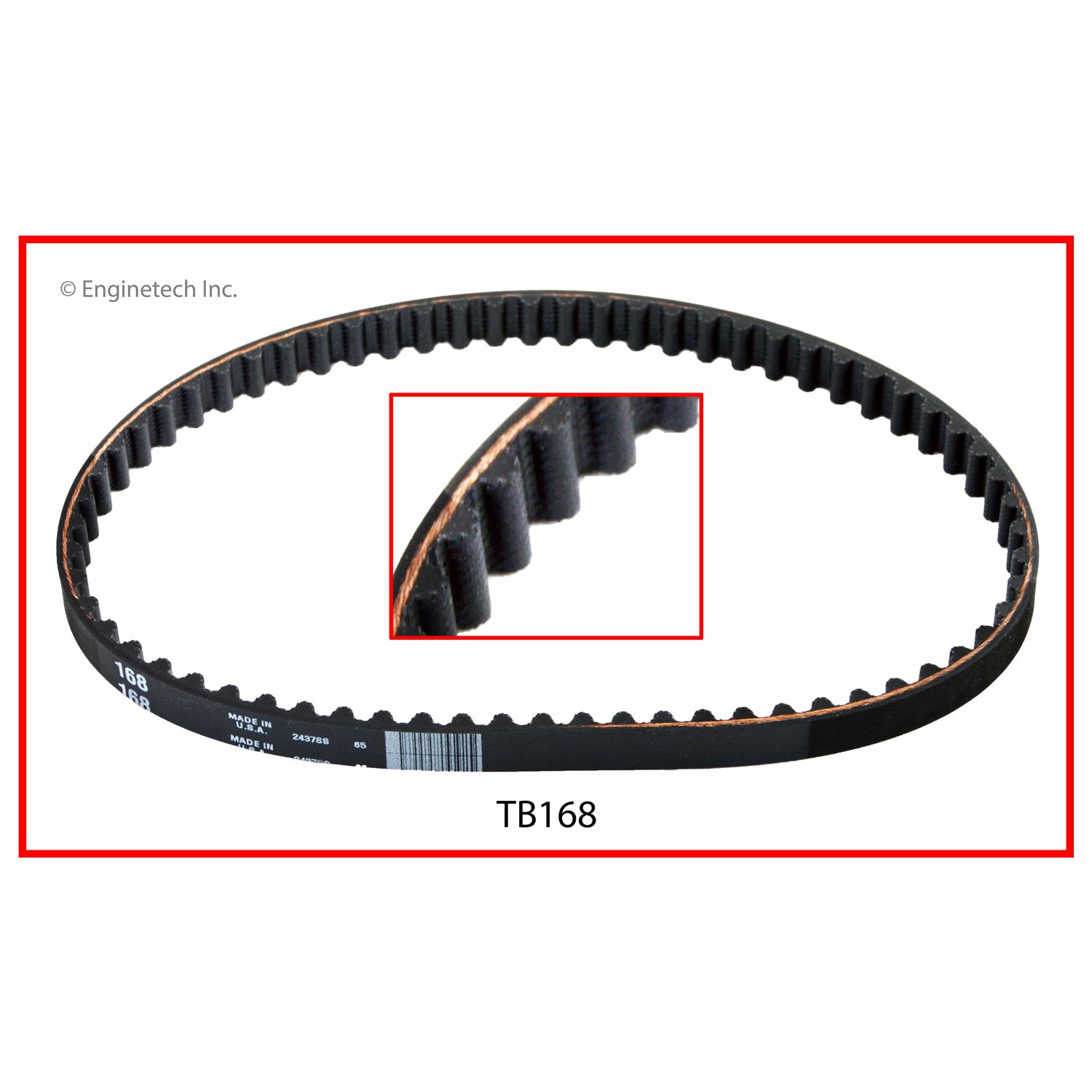 Enginetech TB168 Balance Shaft Belt