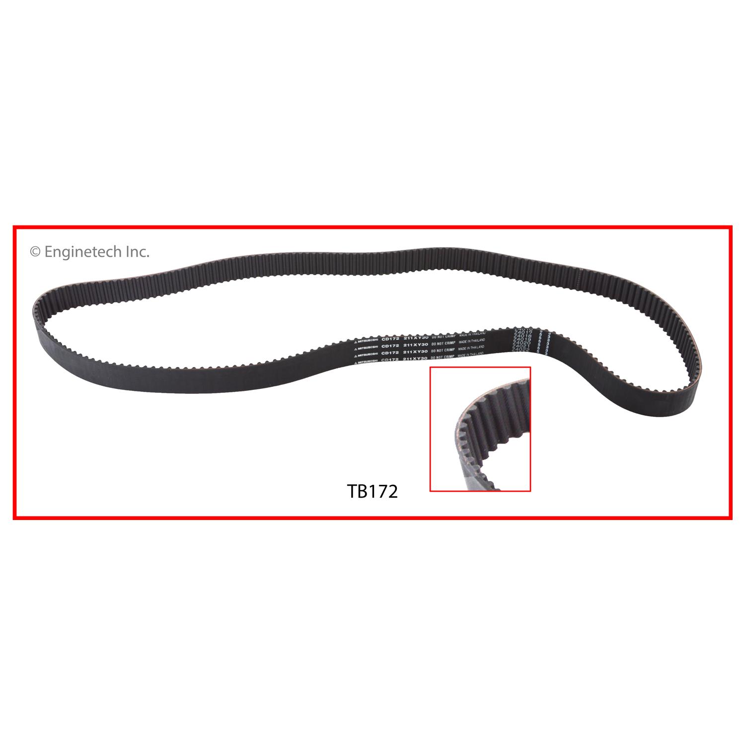 Enginetech TB172 Timing Belt