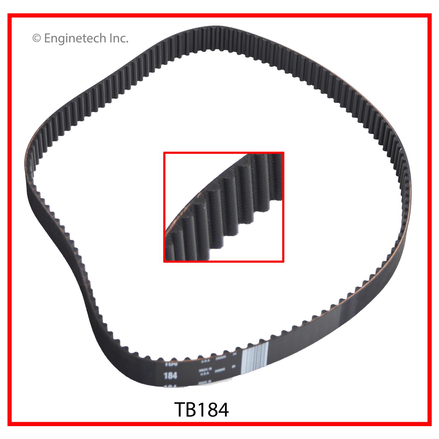 Enginetech TB184 Timing Belt