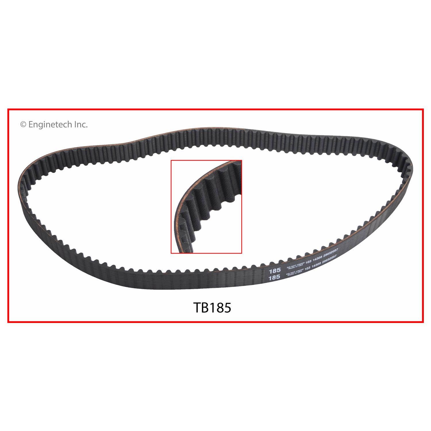 Enginetech TB185 Timing Belt