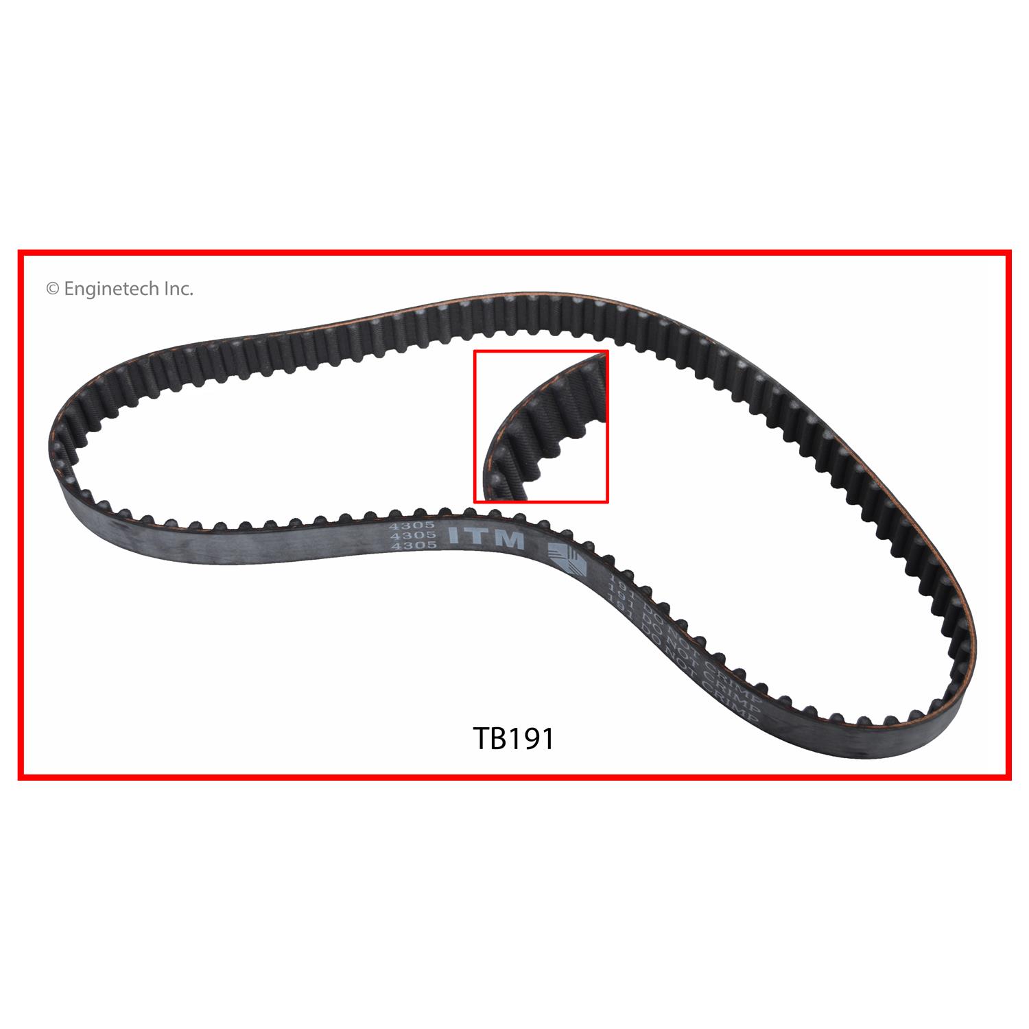 Enginetech TB191 Timing Belt