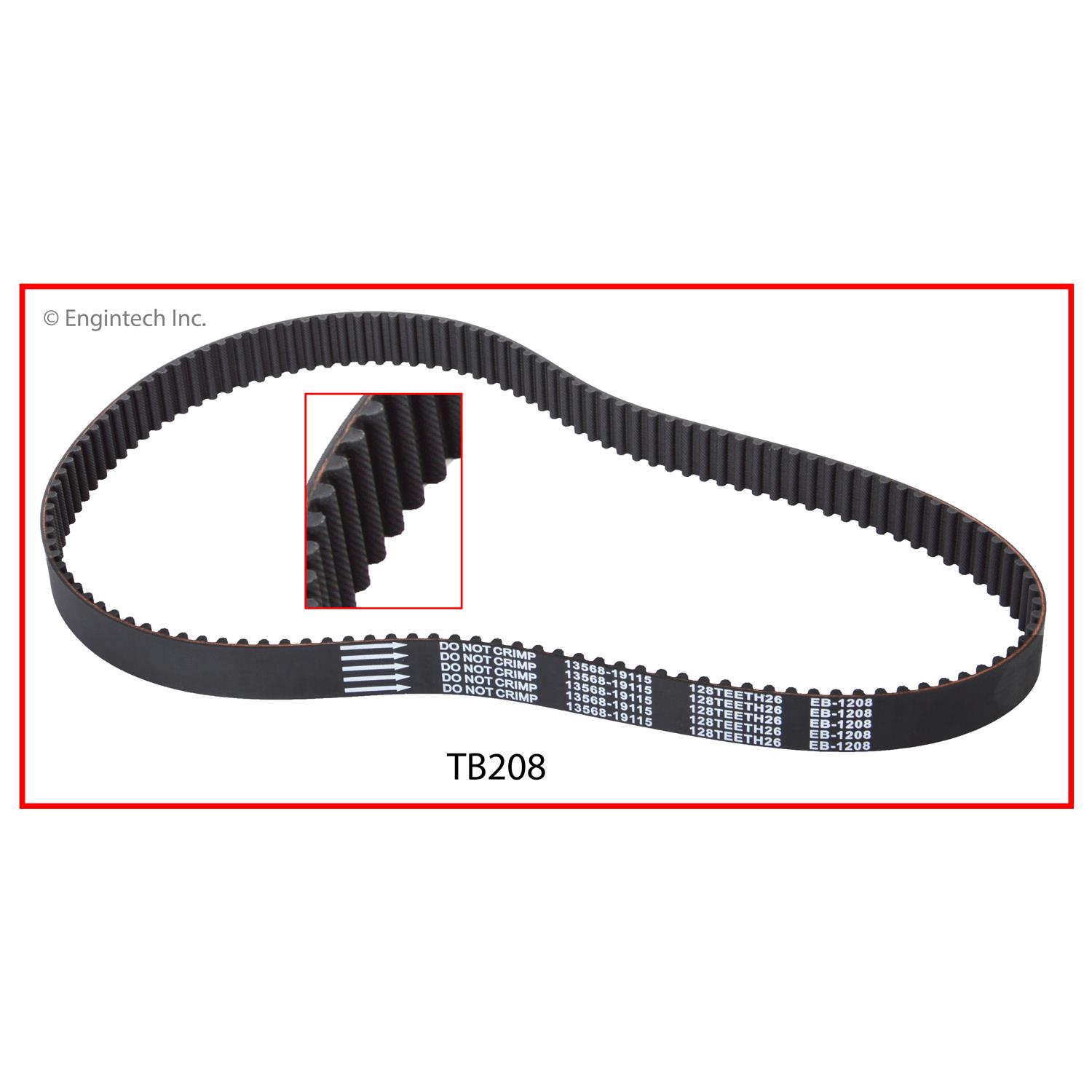 Enginetech TB208 Timing Belt