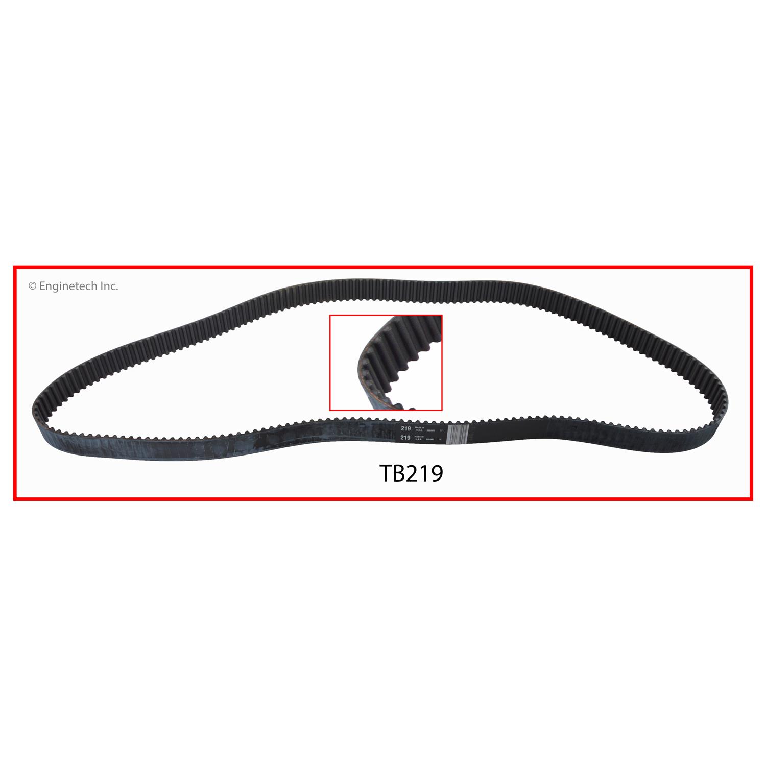 Enginetech TB219 Timing Belt