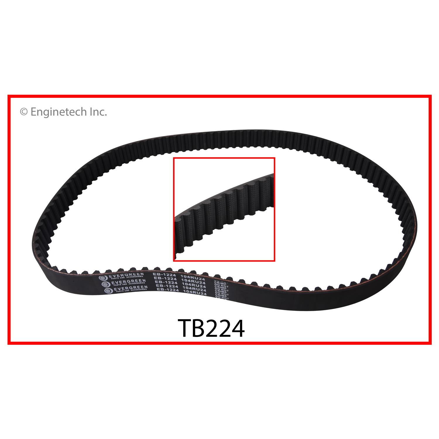 Enginetech TB224 Timing Belt