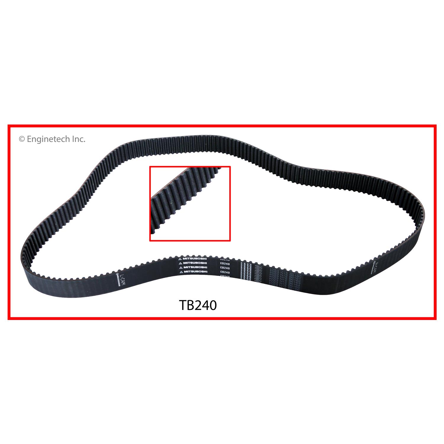 Enginetech TB240 Timing Belt
