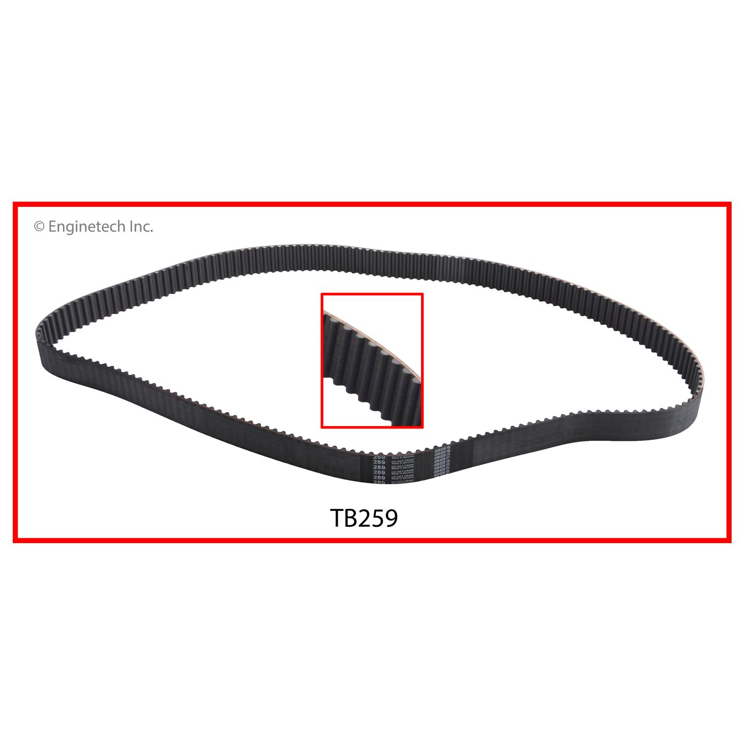 Enginetech TB259 Timing Belt
