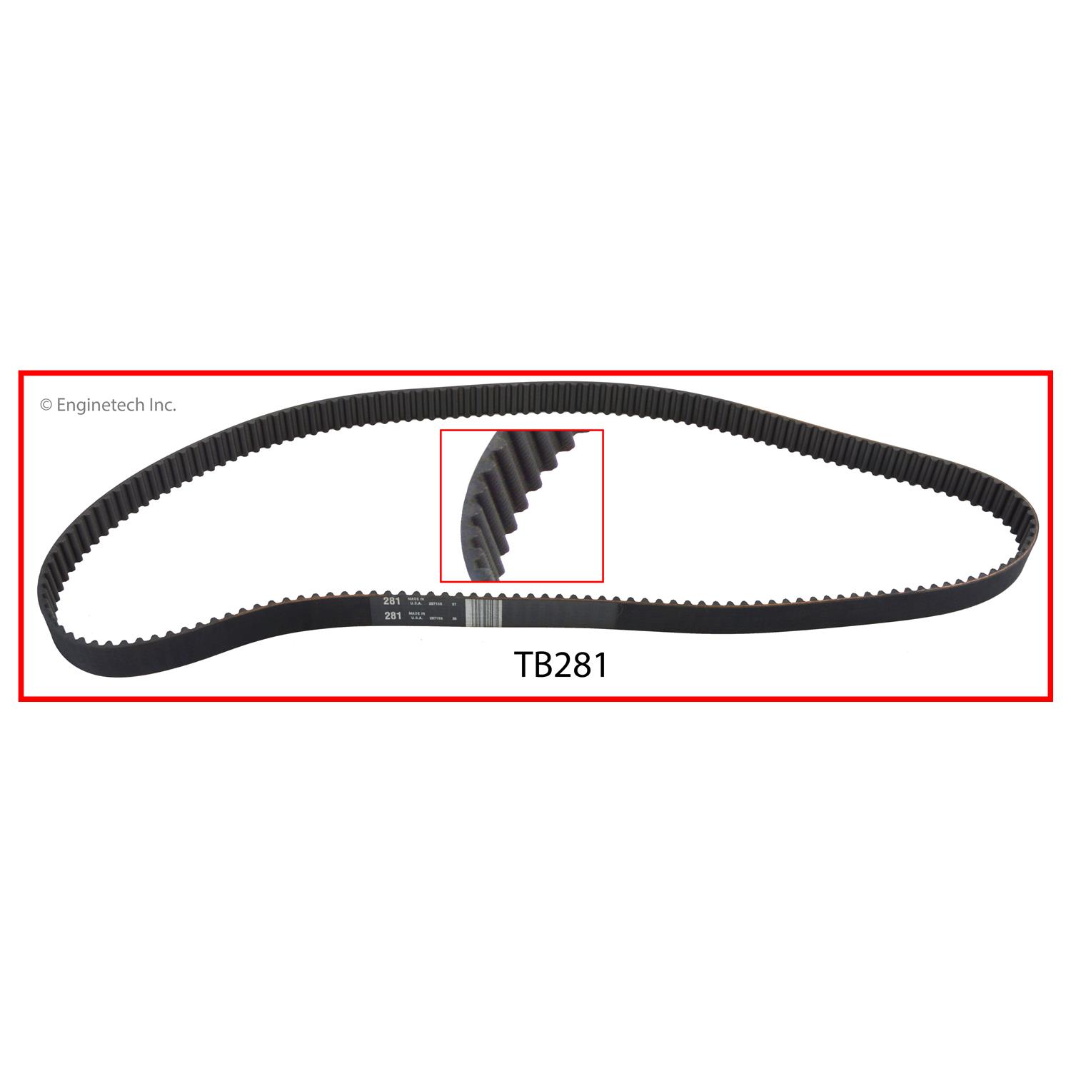Enginetech TB281 Timing Belt