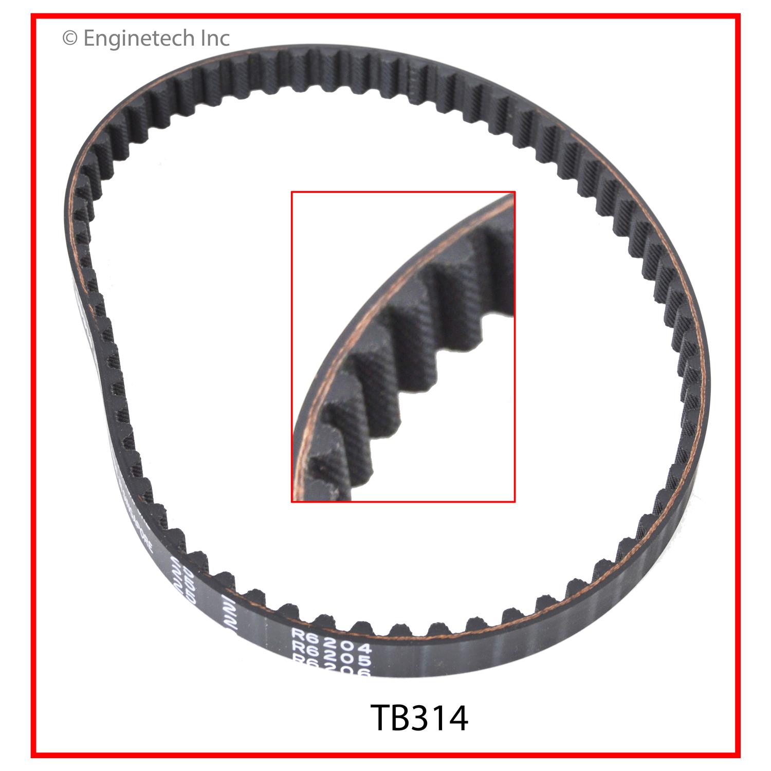 Enginetech TB314 Balance Shaft Belt