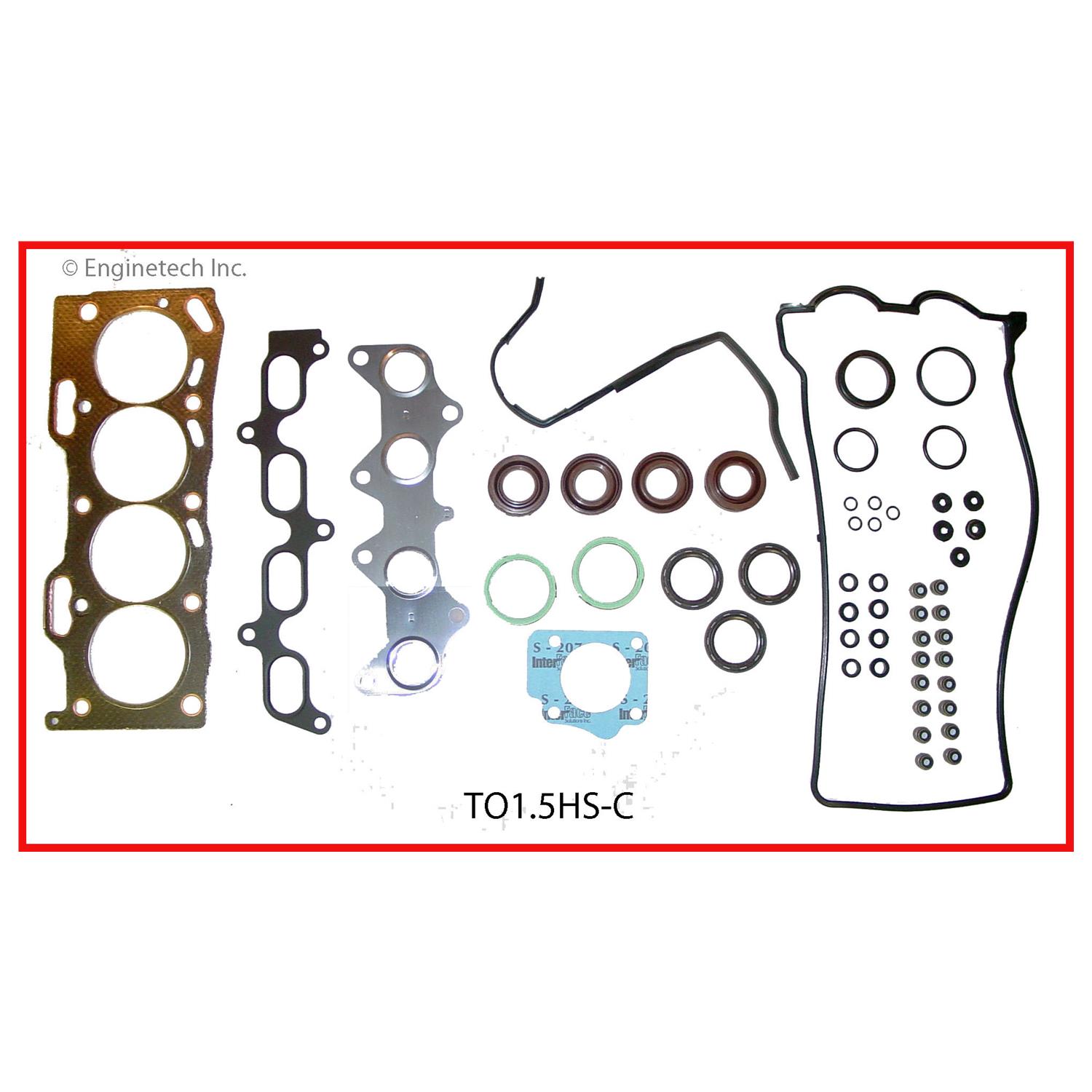 Enginetech TO1.5K-2 Gasket Set - Full