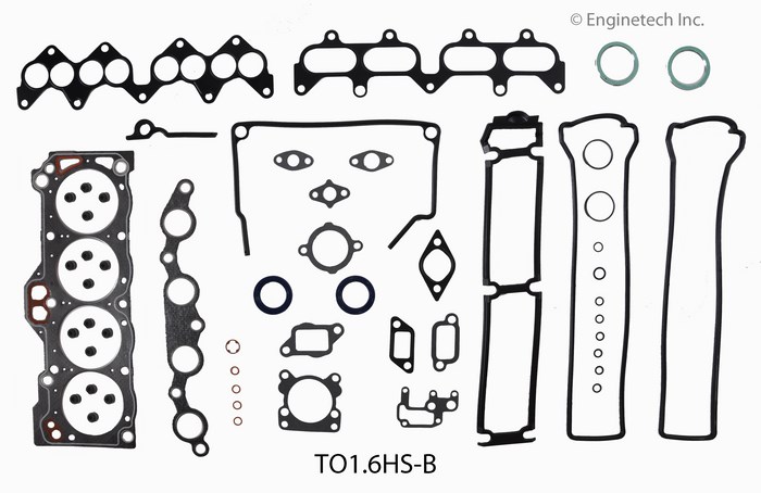 Enginetech TO1.6HS-B Gasket Set - Head