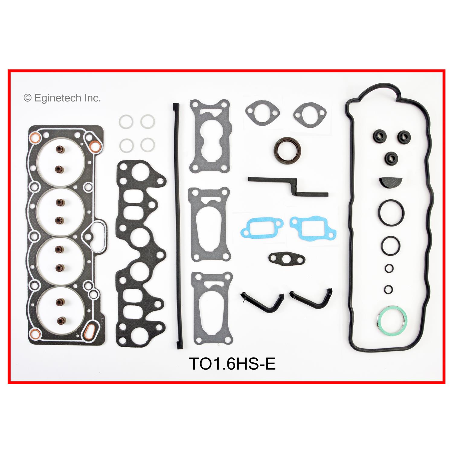 Enginetech TO1.6K-1 Gasket Set - Full