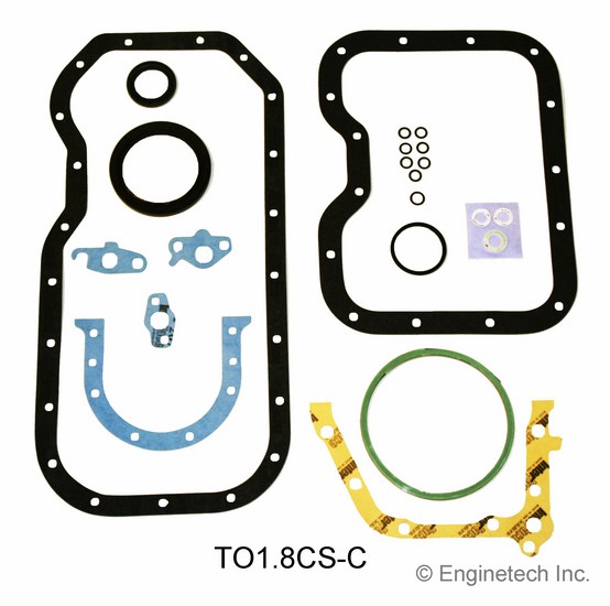 Enginetech TO1.8CS-C Gasket Set - Lower