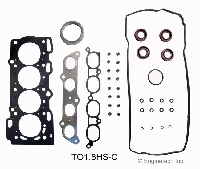 Enginetech TO1.8HS-C Gasket Set - Head