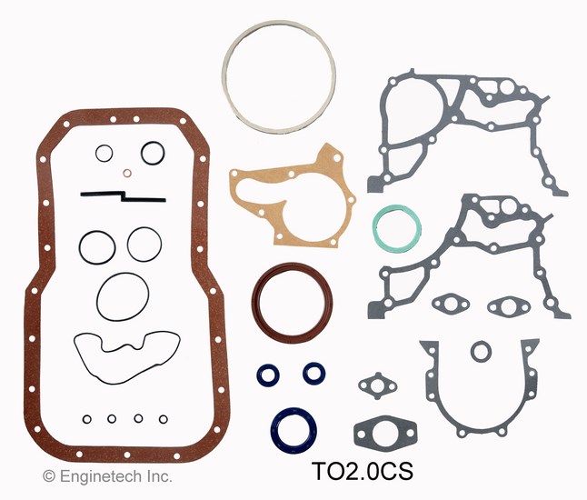 Enginetech TO2.0CS Gasket Set - Lower