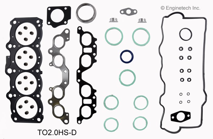 Enginetech TO2.0HS-D Gasket Set - Head