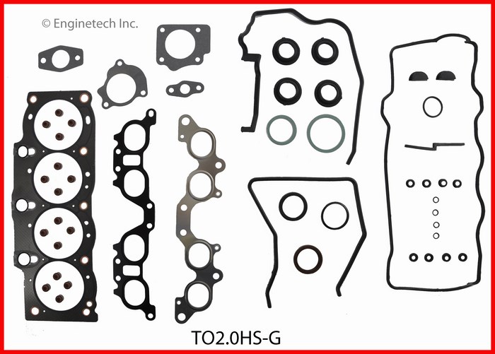 Enginetech TO2.0HS-G Gasket Set - Head