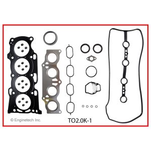 Enginetech TO2.0K-1 Gasket Set - Full