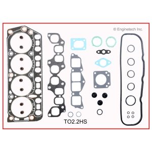Enginetech TO2.2HS Gasket Set - Head