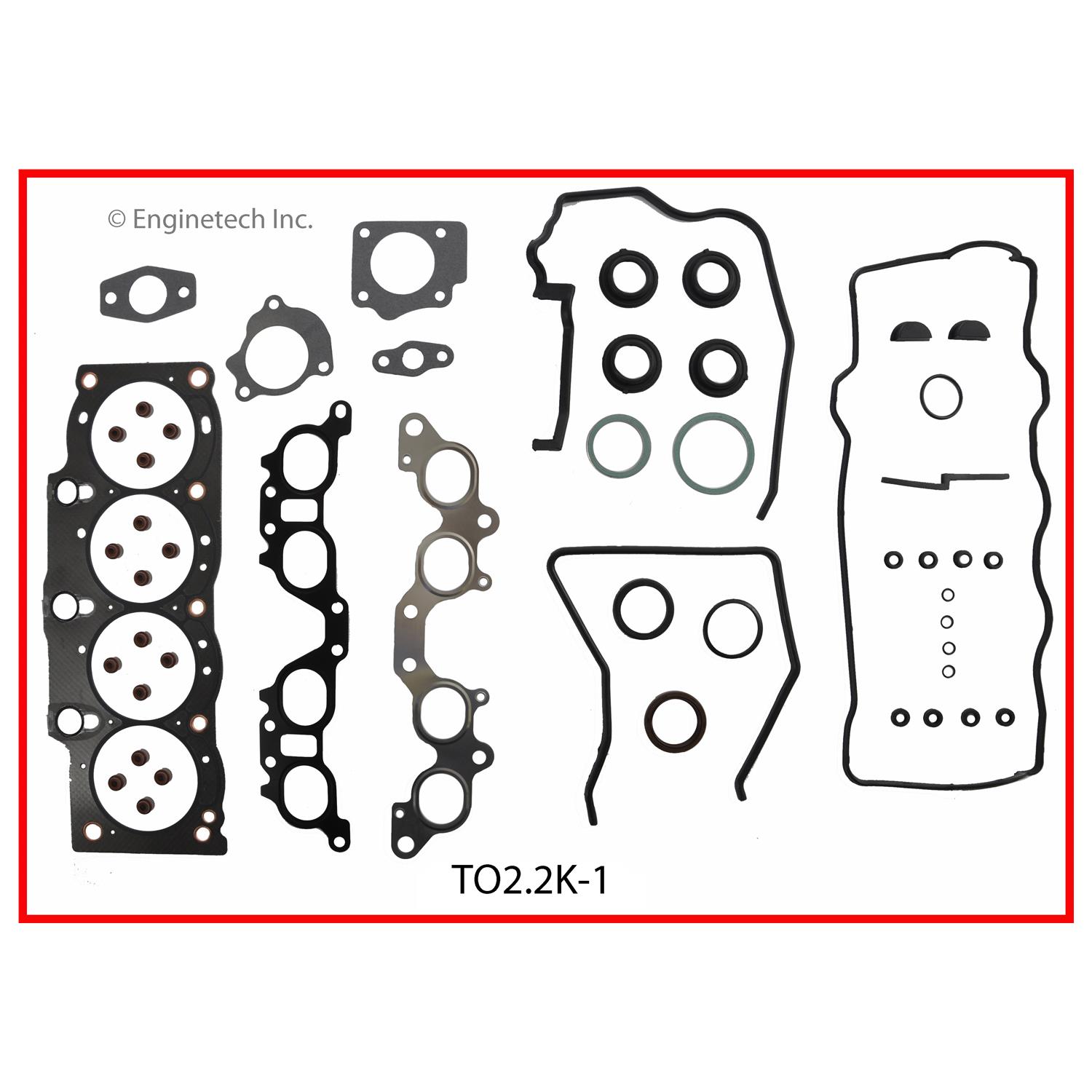 Enginetech TO2.2K-1 Gasket Set - Full